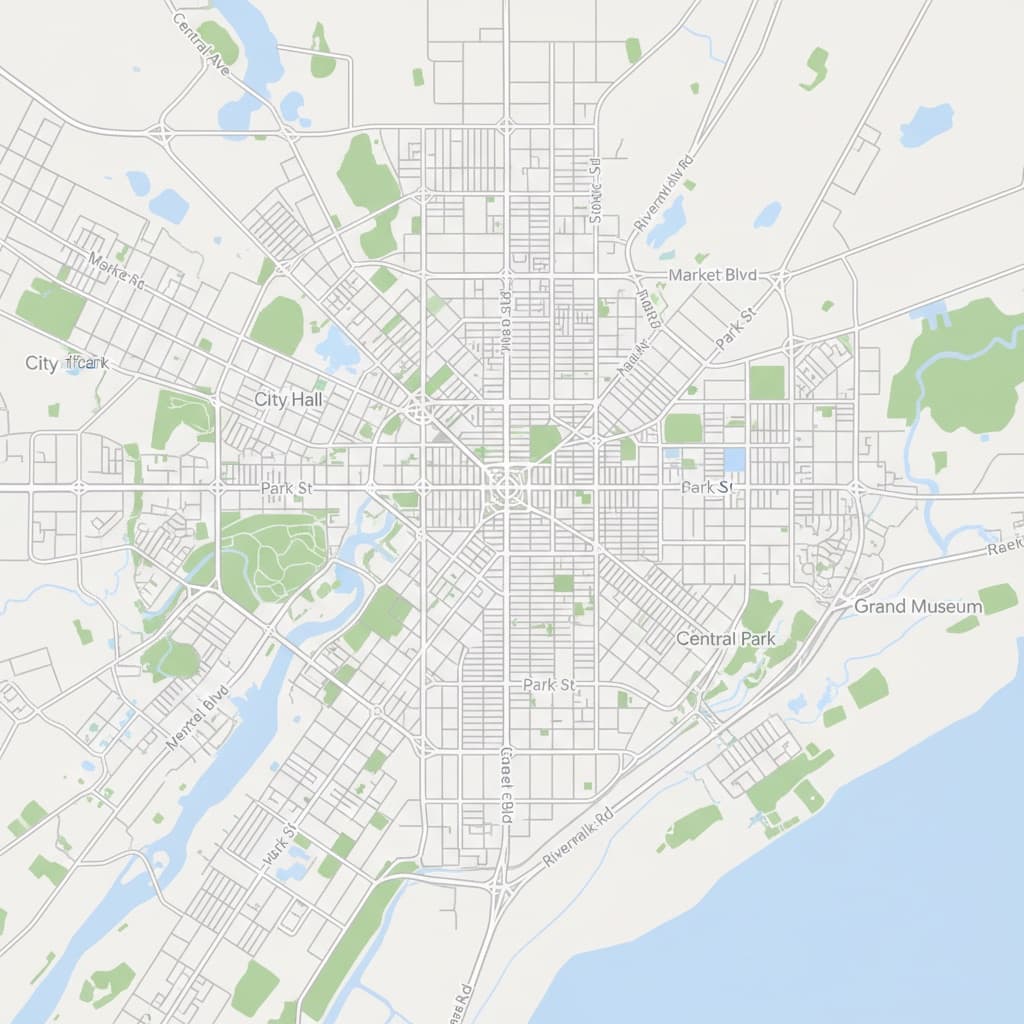 Map showing the PropertyPro office in Old Town